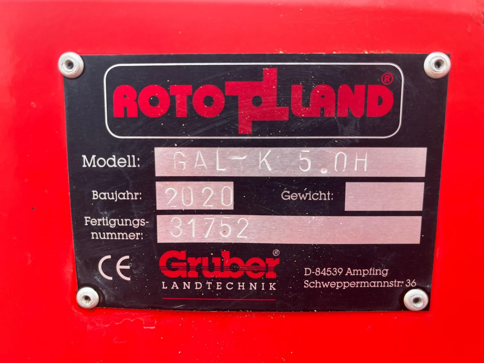Kreiselegge tipa Rotoland Rotoland GAL-K 5.0H, Gebrauchtmaschine u Harmannsdorf (Slika 12)