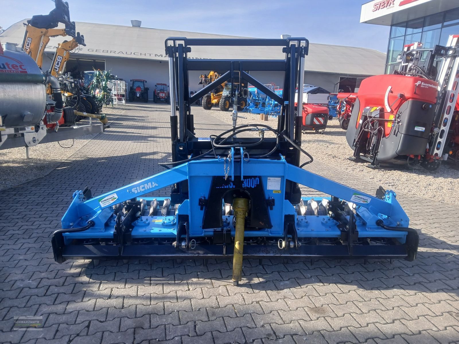 Kreiselegge Türe ait SICMA ERS 3000 mit AXON-Walze und hydr. Anbauteilen, Gebrauchtmaschine içinde Aurolzmünster (resim 7)