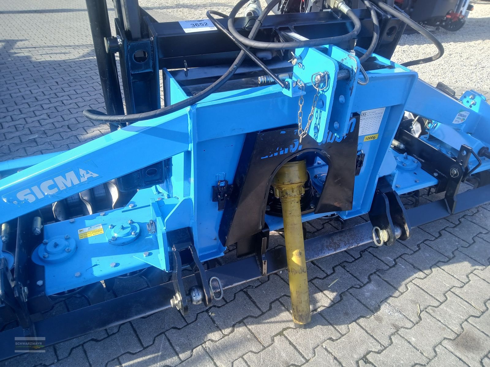 Kreiselegge Türe ait SICMA ERS 3000 mit AXON-Walze und hydr. Anbauteilen, Gebrauchtmaschine içinde Aurolzmünster (resim 8)