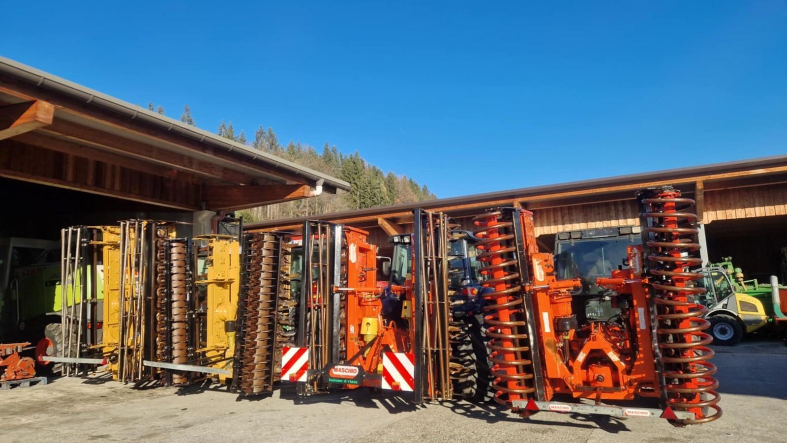 Kreiselegge Türe ait Sonstige Alpego Maschio Feraboli Lemken Amazone, Gebrauchtmaschine içinde Villach/Zauchen (resim 5)