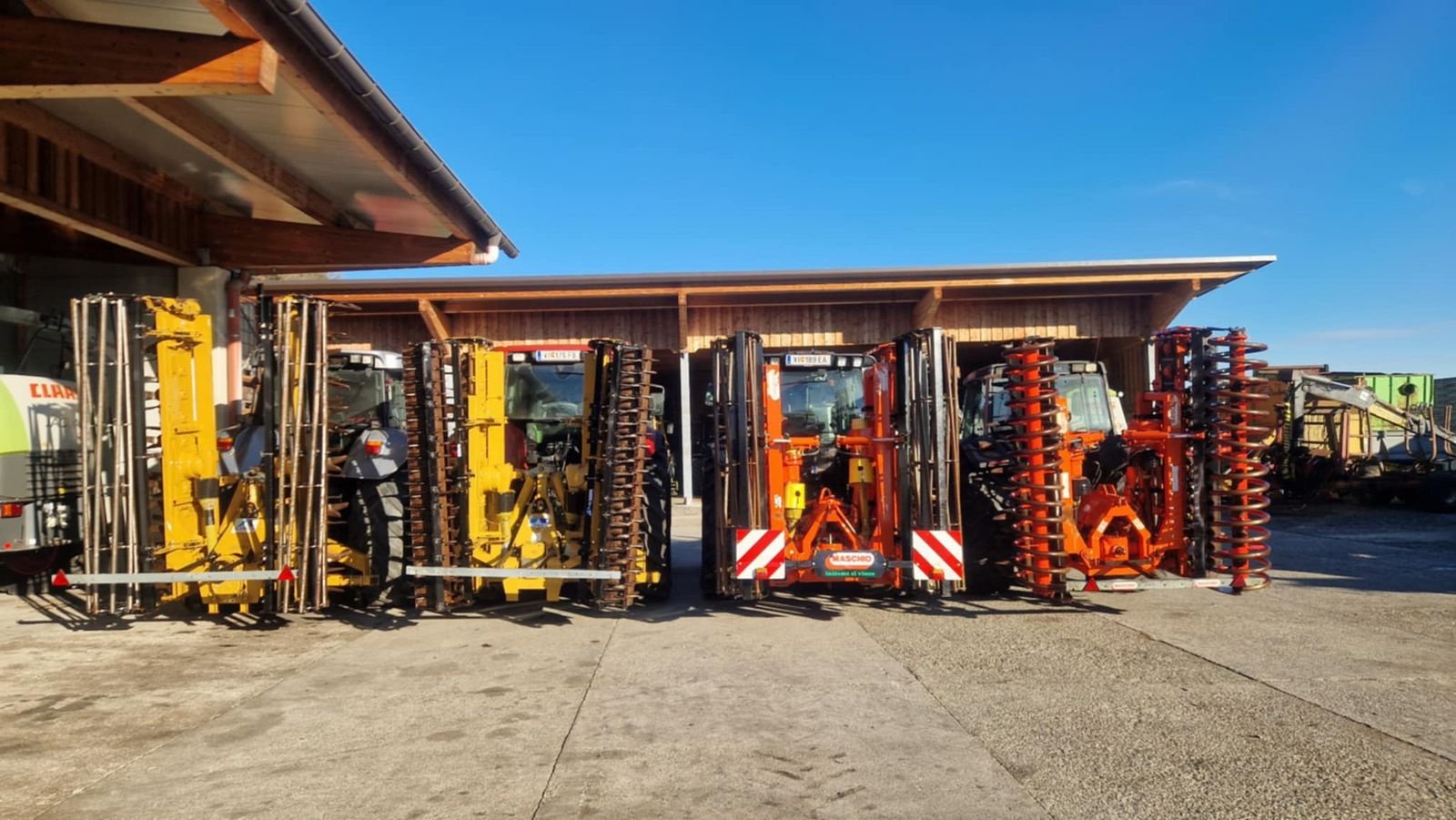 Kreiselegge Türe ait Sonstige Alpego Maschio Feraboli Lemken Amazone, Gebrauchtmaschine içinde Villach/Zauchen (resim 4)