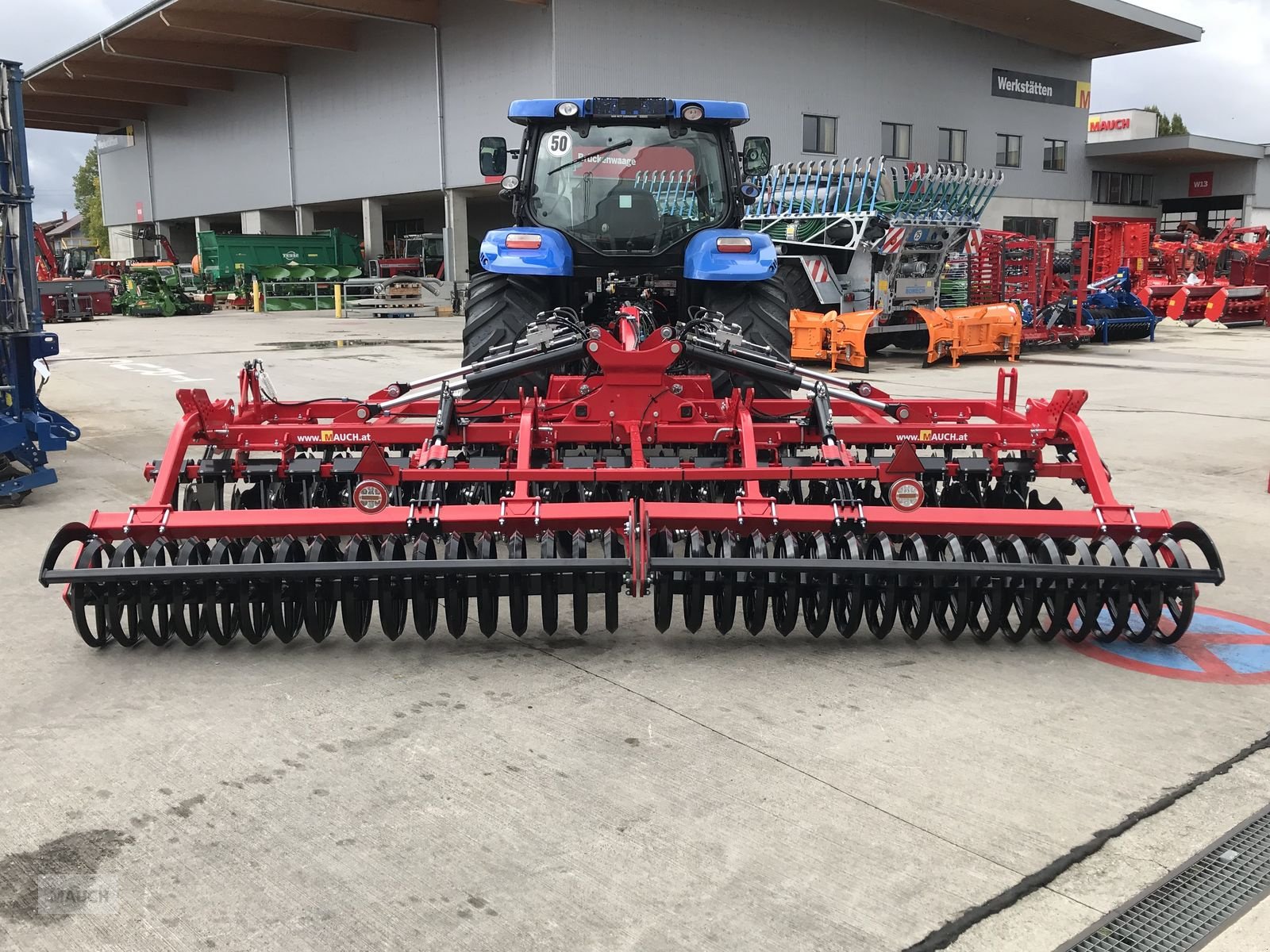 Kreiselegge Türe ait Sonstige Gladiator RX Scheibenegge 5m, Neumaschine içinde Burgkirchen (resim 3)