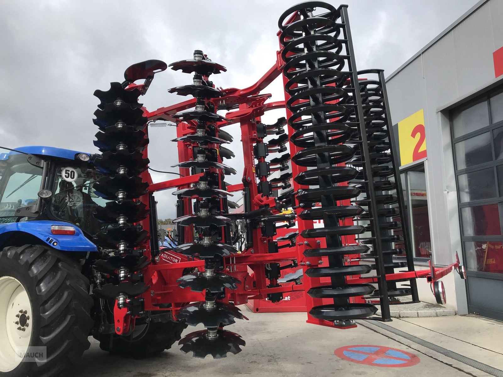 Kreiselegge Türe ait Sonstige Gladiator RX Scheibenegge 5m, Neumaschine içinde Burgkirchen (resim 15)