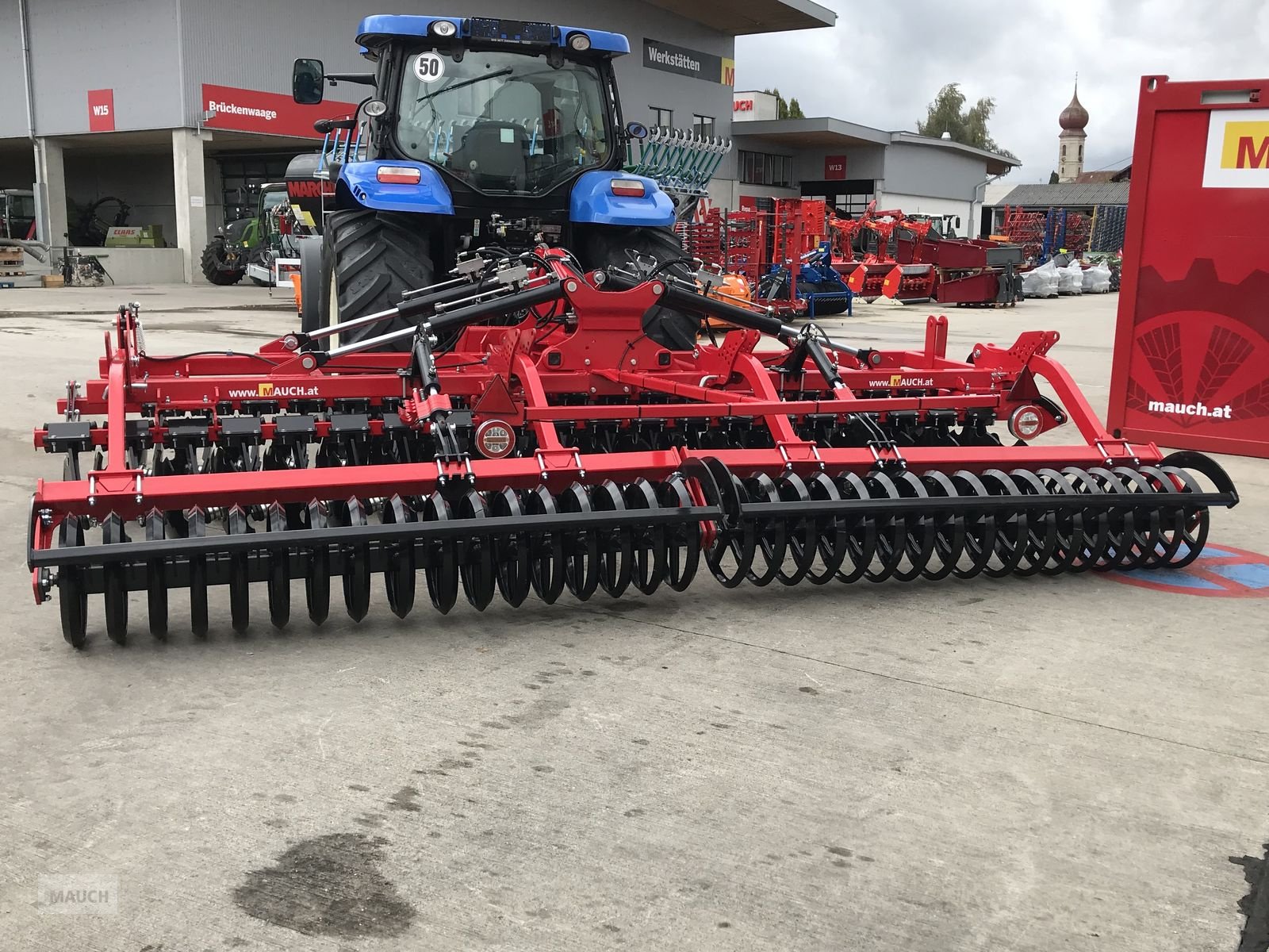 Kreiselegge Türe ait Sonstige Gladiator RX Scheibenegge 5m, Neumaschine içinde Burgkirchen (resim 2)