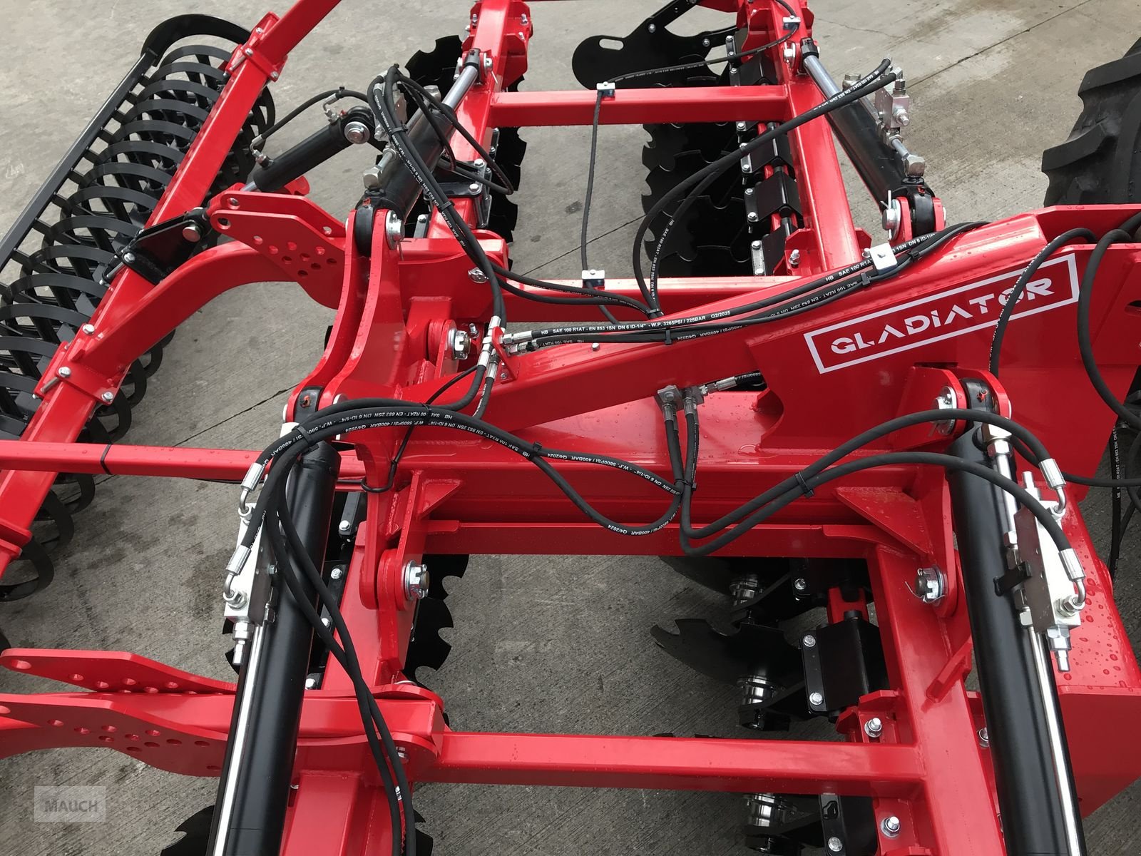 Kreiselegge Türe ait Sonstige Gladiator RX Scheibenegge 5m, Neumaschine içinde Burgkirchen (resim 10)