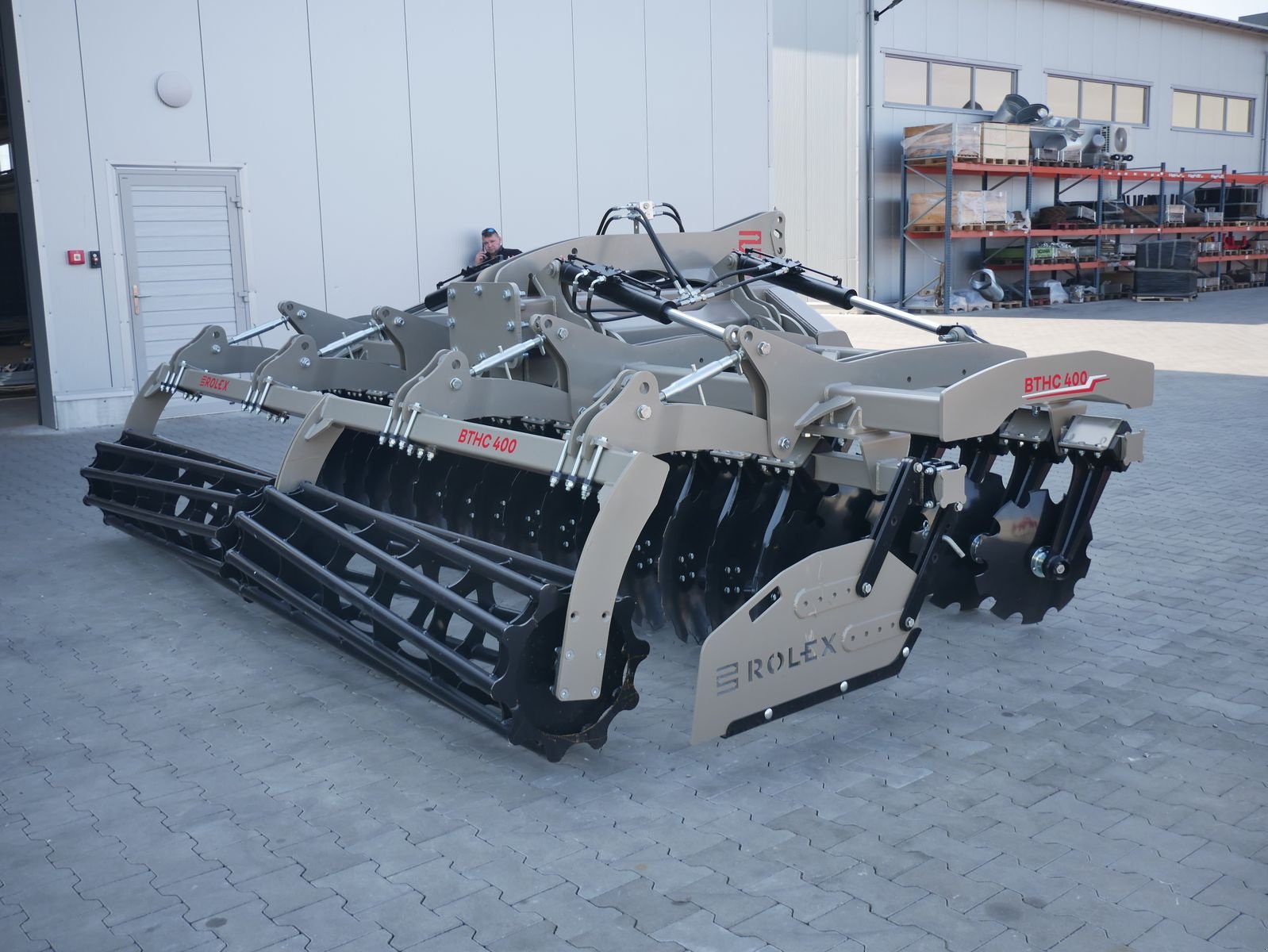 Kreiselegge des Typs Sonstige Hydr. Scheibenegge / hydraulic disc harrow, Neumaschine in Michałowo (Bild 5)