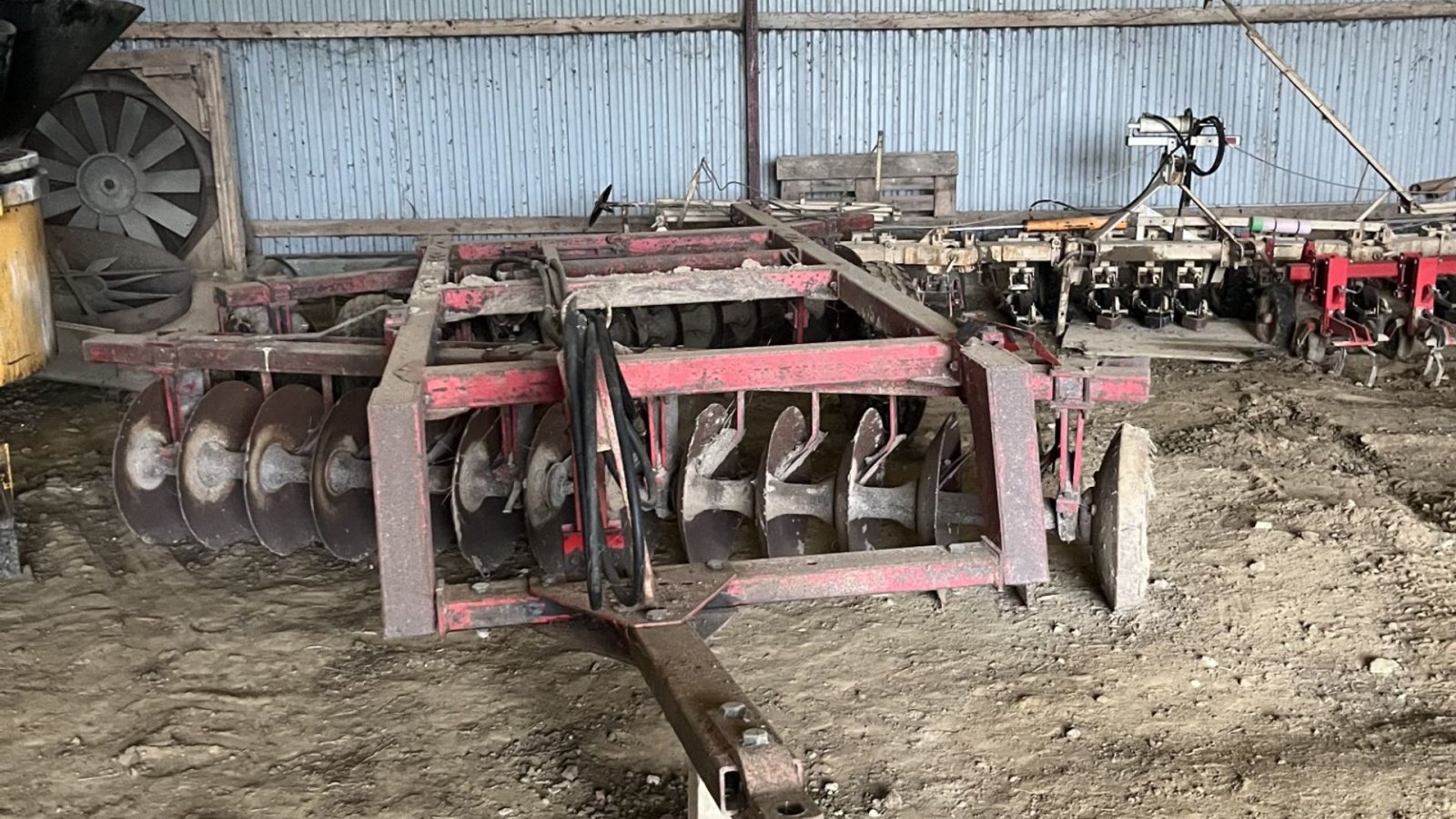 Kreiselegge Türe ait Sonstige TALLERKENHARVE, Gebrauchtmaschine içinde øster ulslev (resim 3)