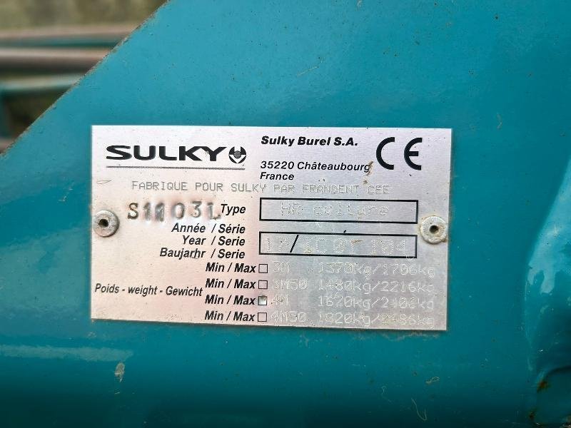 Kreiselegge типа Sulky HR4000.26, Gebrauchtmaschine в JOSSELIN (Фотография 6)