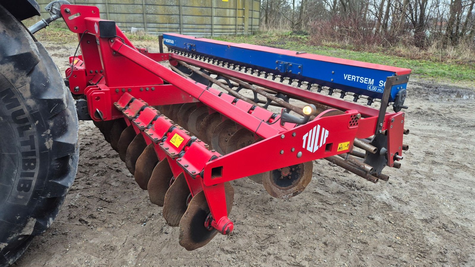 Kreiselegge za tip Tulip 4 meter med Fiona frøkasse, Gebrauchtmaschine u Skjern (Slika 1)