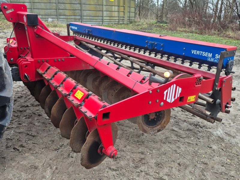Kreiselegge typu Tulip 4 meter med Fiona frøkasse, Gebrauchtmaschine w Skjern (Zdjęcie 1)