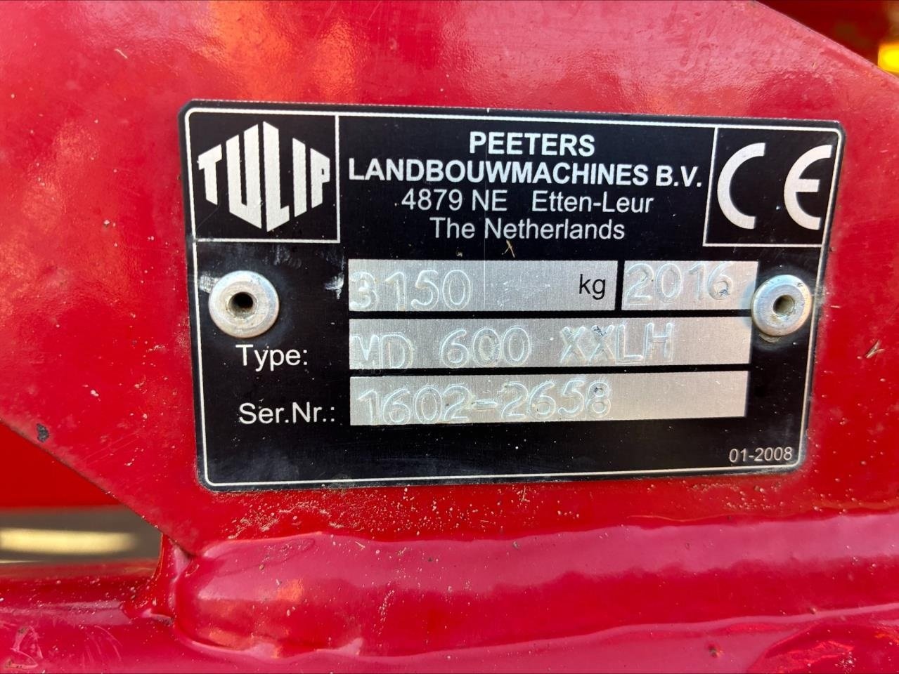 Kreiselegge tipa Tulip 600 XXLH, Gebrauchtmaschine u Skanderborg (Slika 2)