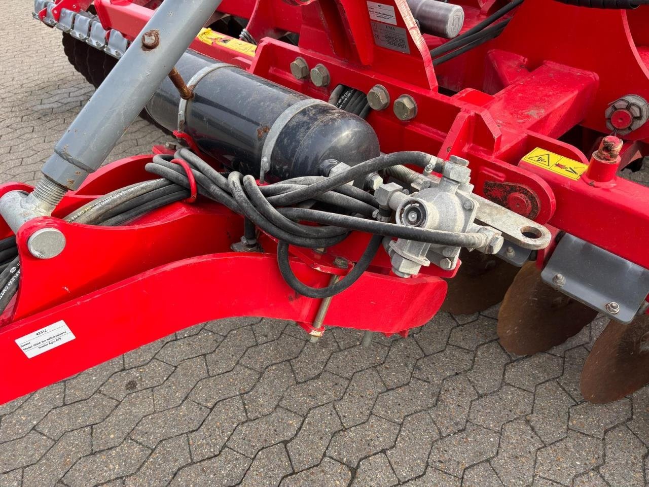 Kreiselegge del tipo Unia 6 M, BUGSERET, Gebrauchtmaschine en Bramming (Imagen 8)