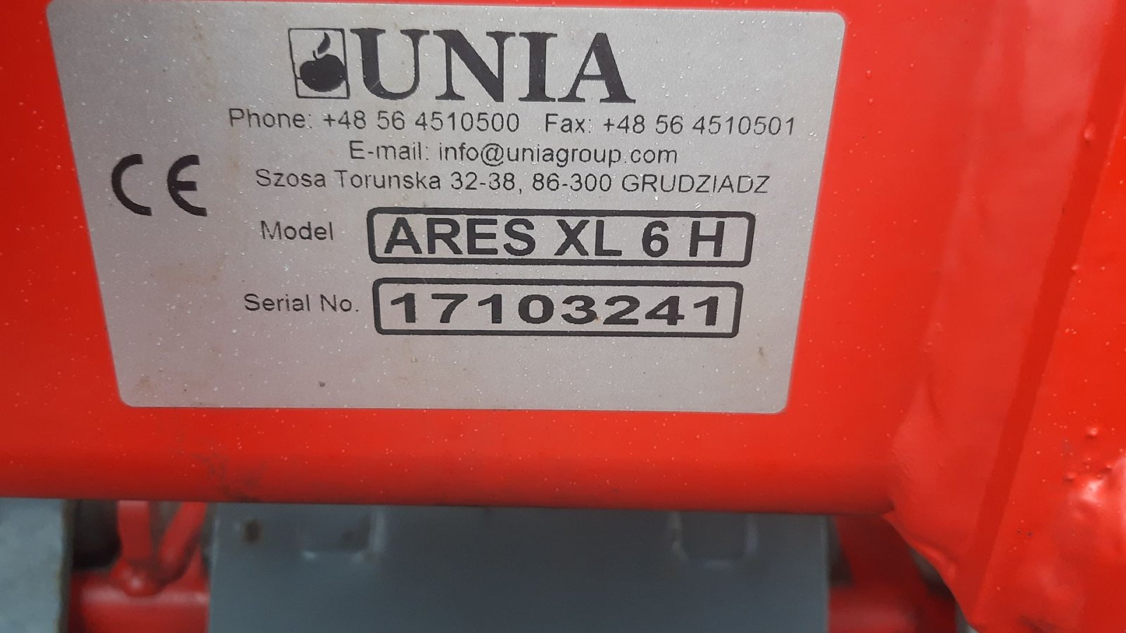 Kreiselegge του τύπου Unia Ares XL 600 Bugseret, Gebrauchtmaschine σε Hadsund (Φωτογραφία 11)