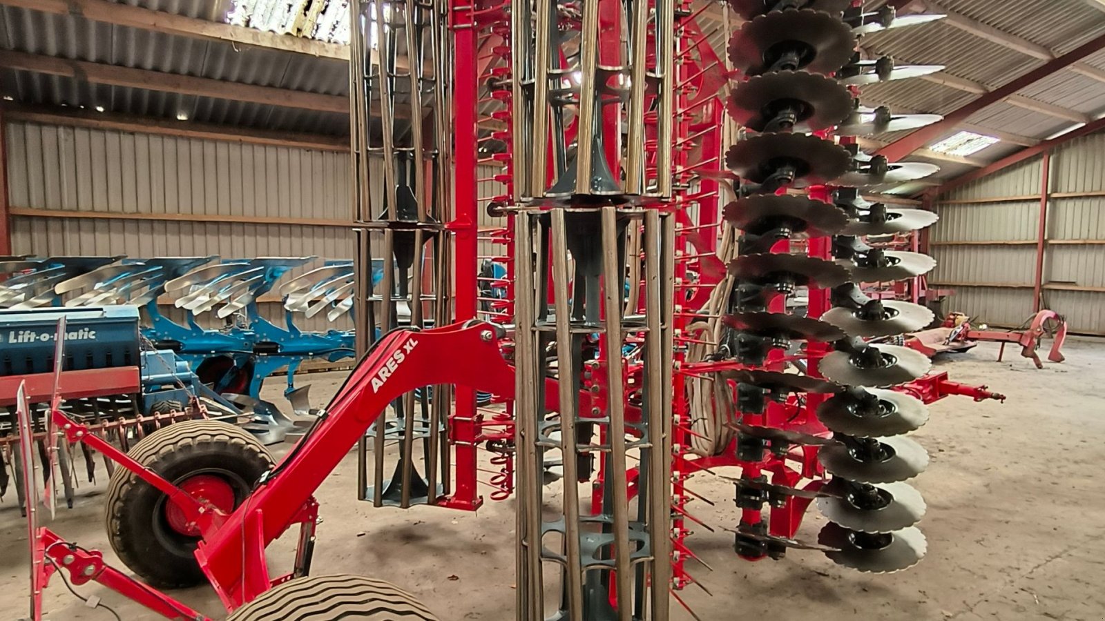 Kreiselegge del tipo Unia Ares XL 7,5 m m/frøsåmaskine, Gebrauchtmaschine In Hadsund (Immagine 2)