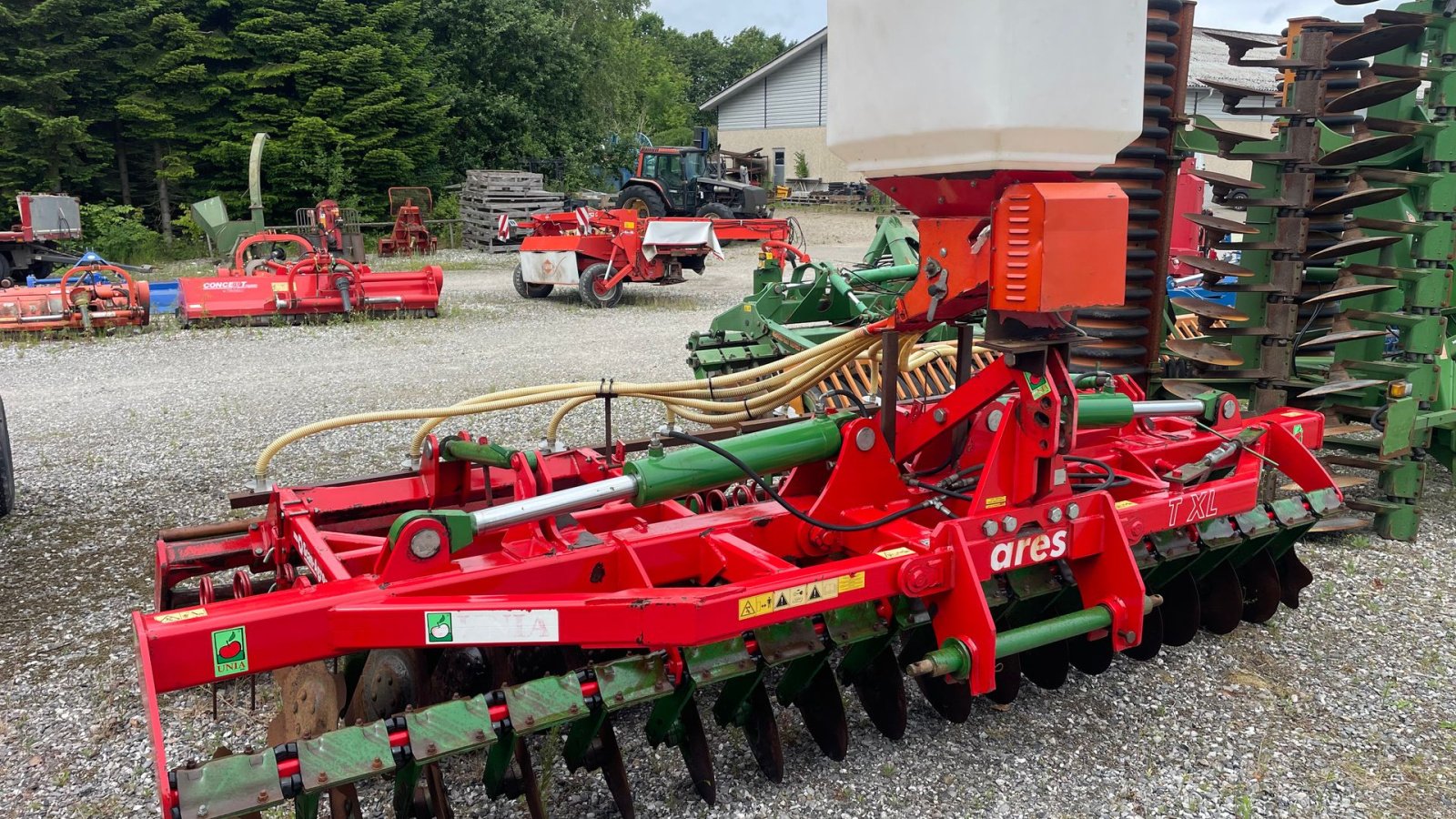 Kreiselegge of the type Unia Ares XL, Gebrauchtmaschine in Nimtofte (Picture 1)