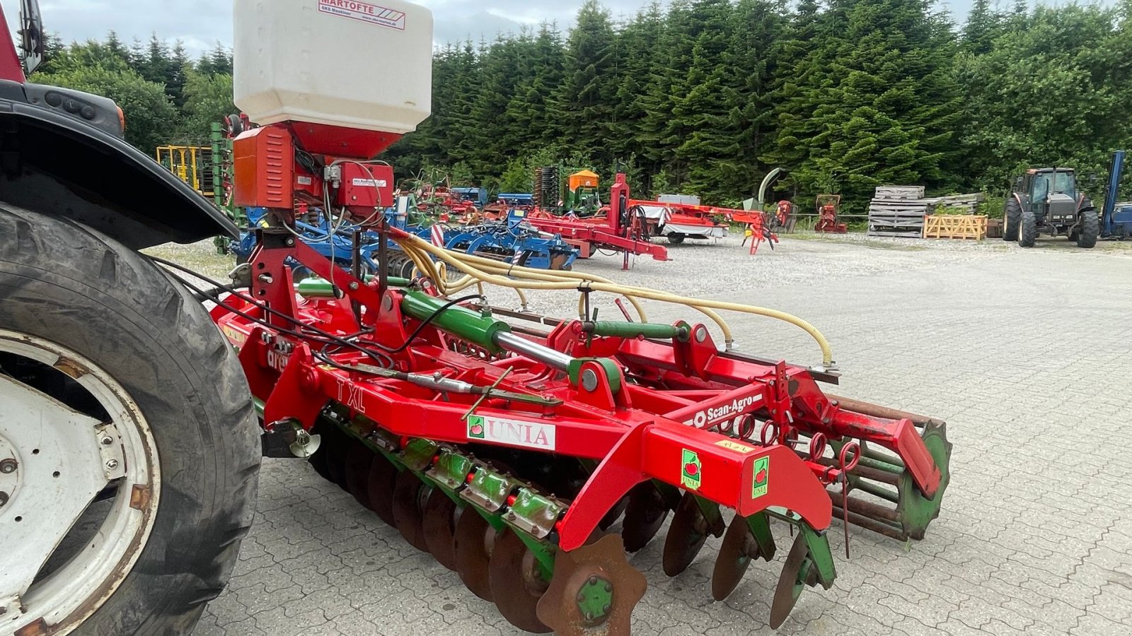 Kreiselegge of the type Unia Ares XL, Gebrauchtmaschine in Nimtofte (Picture 11)