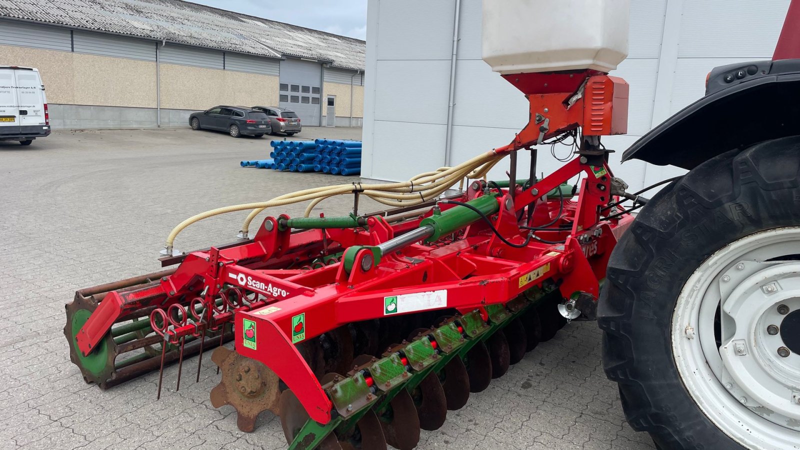 Kreiselegge of the type Unia Ares XL, Gebrauchtmaschine in Nimtofte (Picture 4)