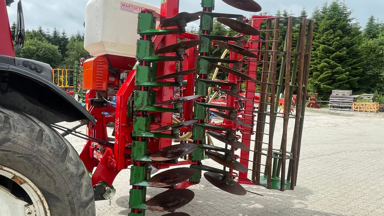 Kreiselegge of the type Unia Ares XL, Gebrauchtmaschine in Nimtofte (Picture 18)