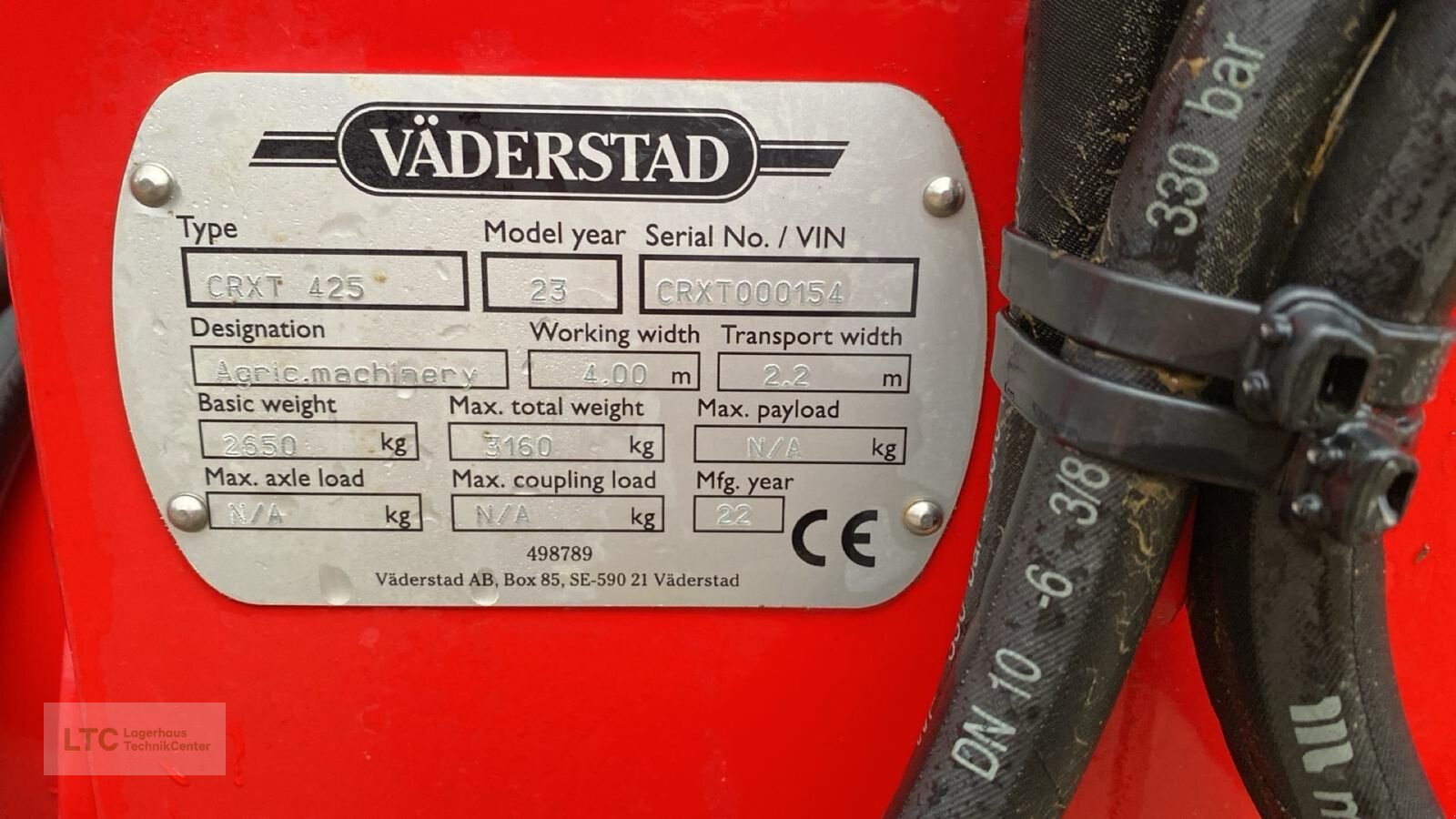 Kreiselegge typu Väderstad Carrier XT 425, Gebrauchtmaschine v Kalsdorf (Obrázek 10)