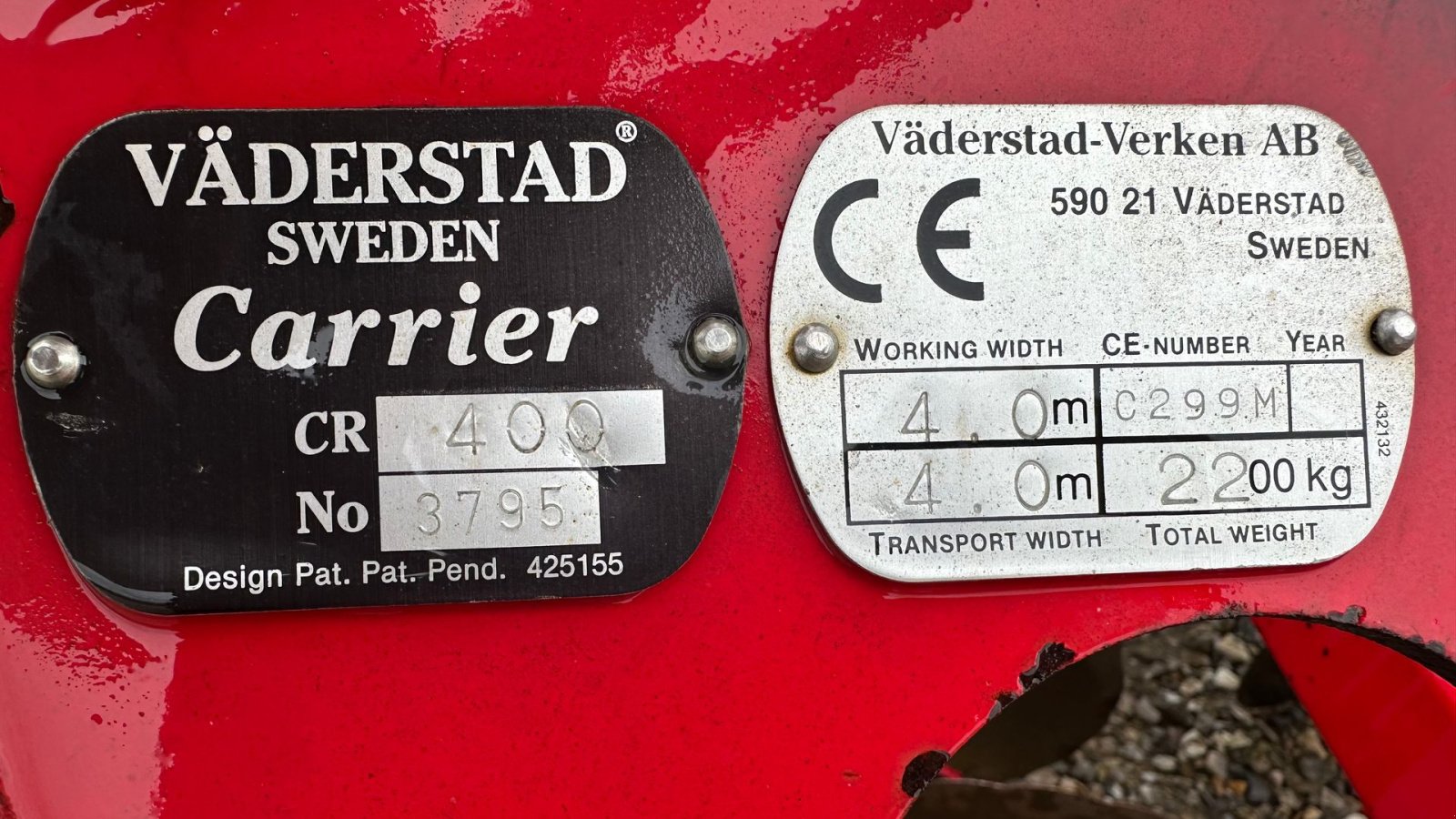 Kreiselegge tipa Väderstad Carrier, Gebrauchtmaschine u Holstebro (Slika 10)