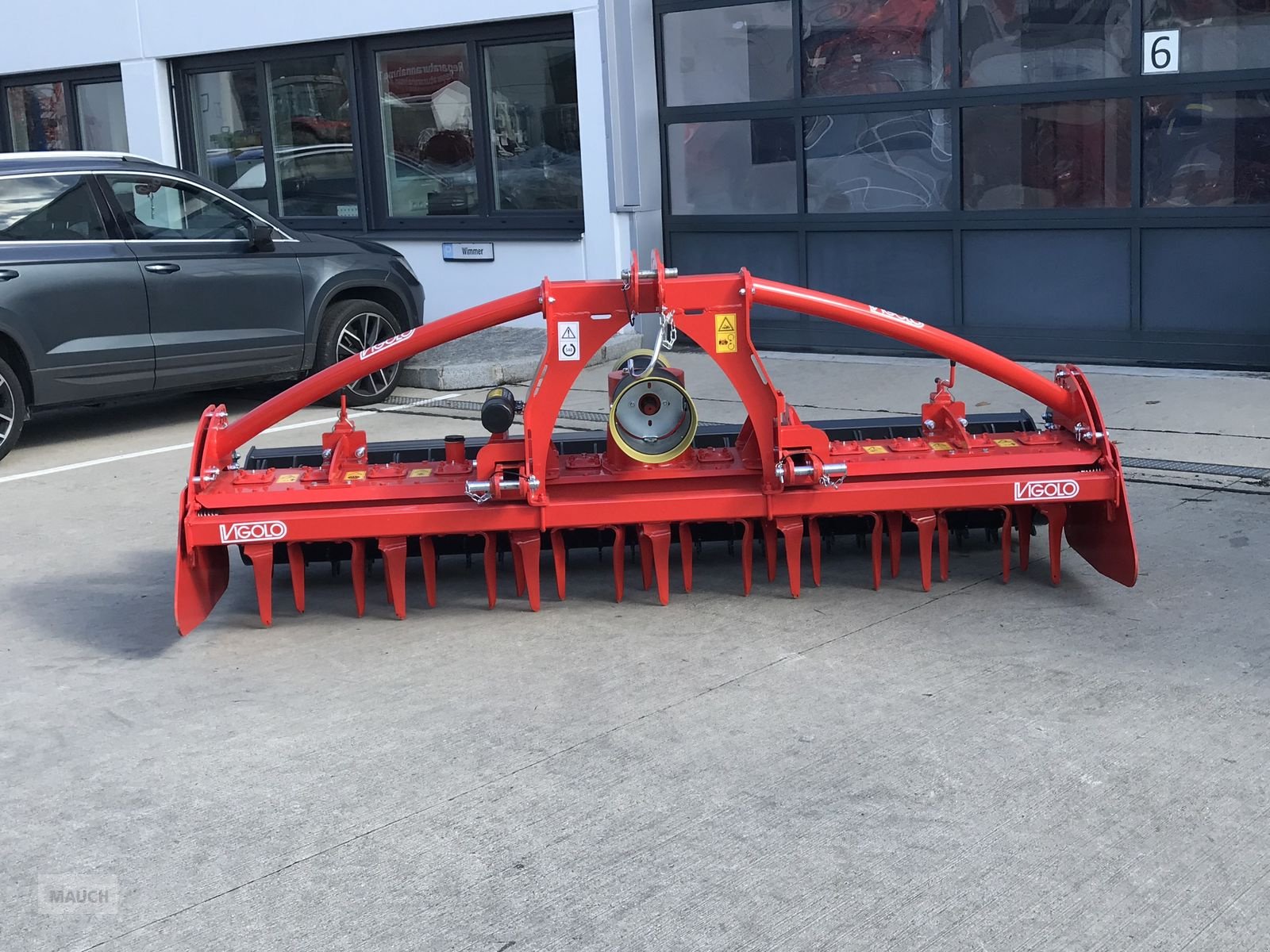 Kreiselegge des Typs Vigolo EN - S 300 mit Packerwalze, Neumaschine in Burgkirchen (Bild 2)