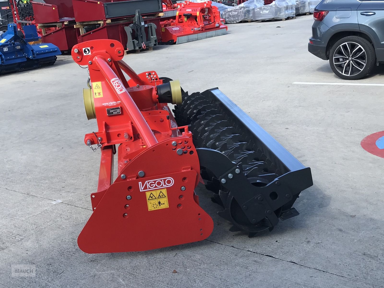 Kreiselegge des Typs Vigolo EN - S 300 mit Packerwalze, Neumaschine in Burgkirchen (Bild 4)