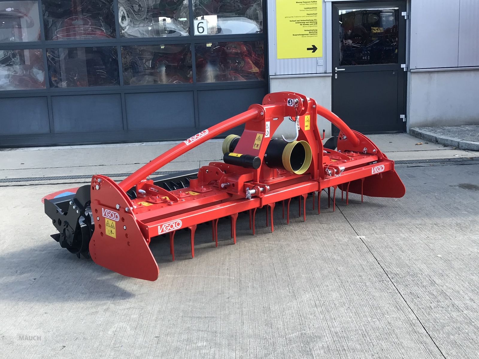 Kreiselegge des Typs Vigolo EN - S 300 mit Packerwalze, Neumaschine in Burgkirchen (Bild 1)