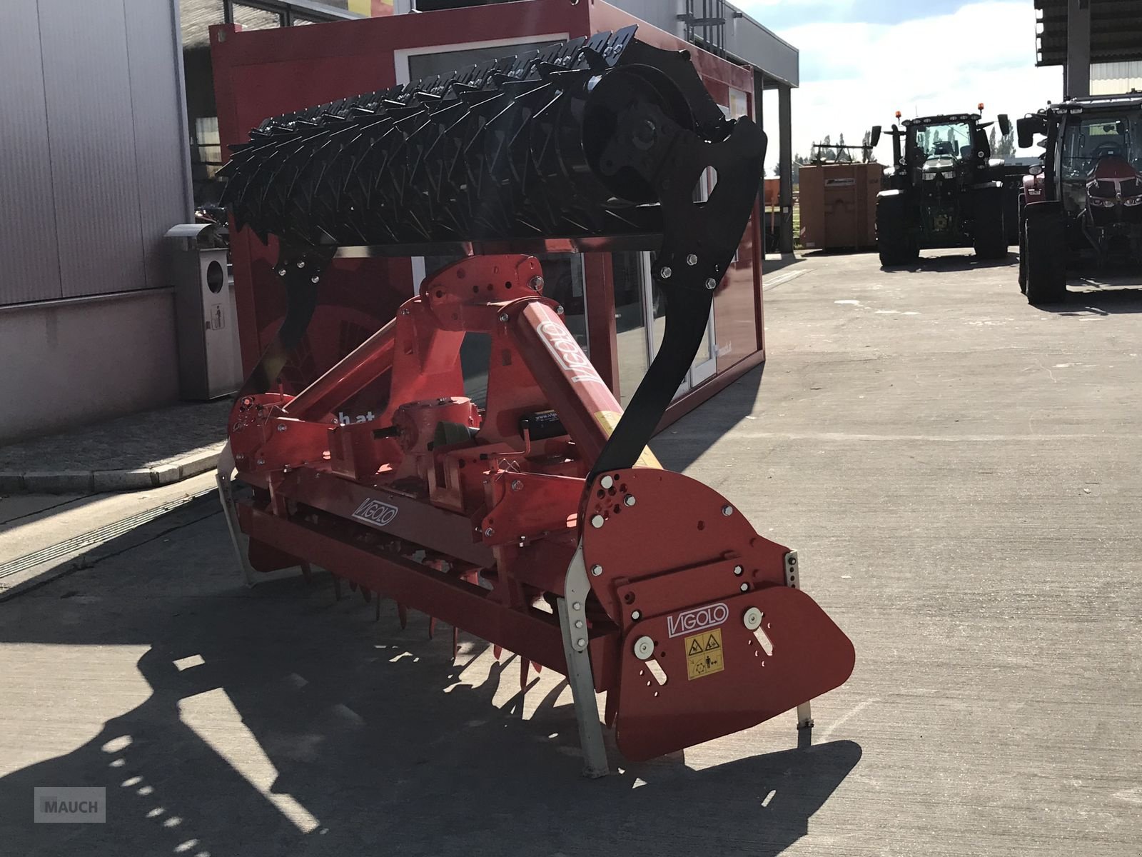 Kreiselegge des Typs Vigolo VX 300 mit Packerwalze, Neumaschine in Burgkirchen (Bild 8)