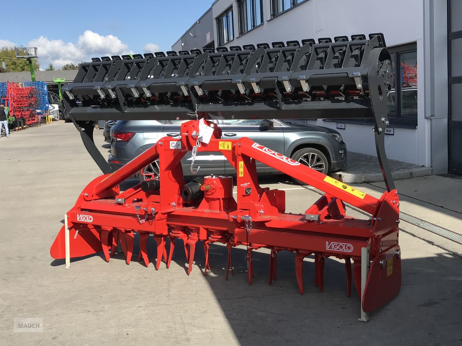 Kreiselegge des Typs Vigolo VX 300 mit Packerwalze, Neumaschine in Burgkirchen (Bild 3)