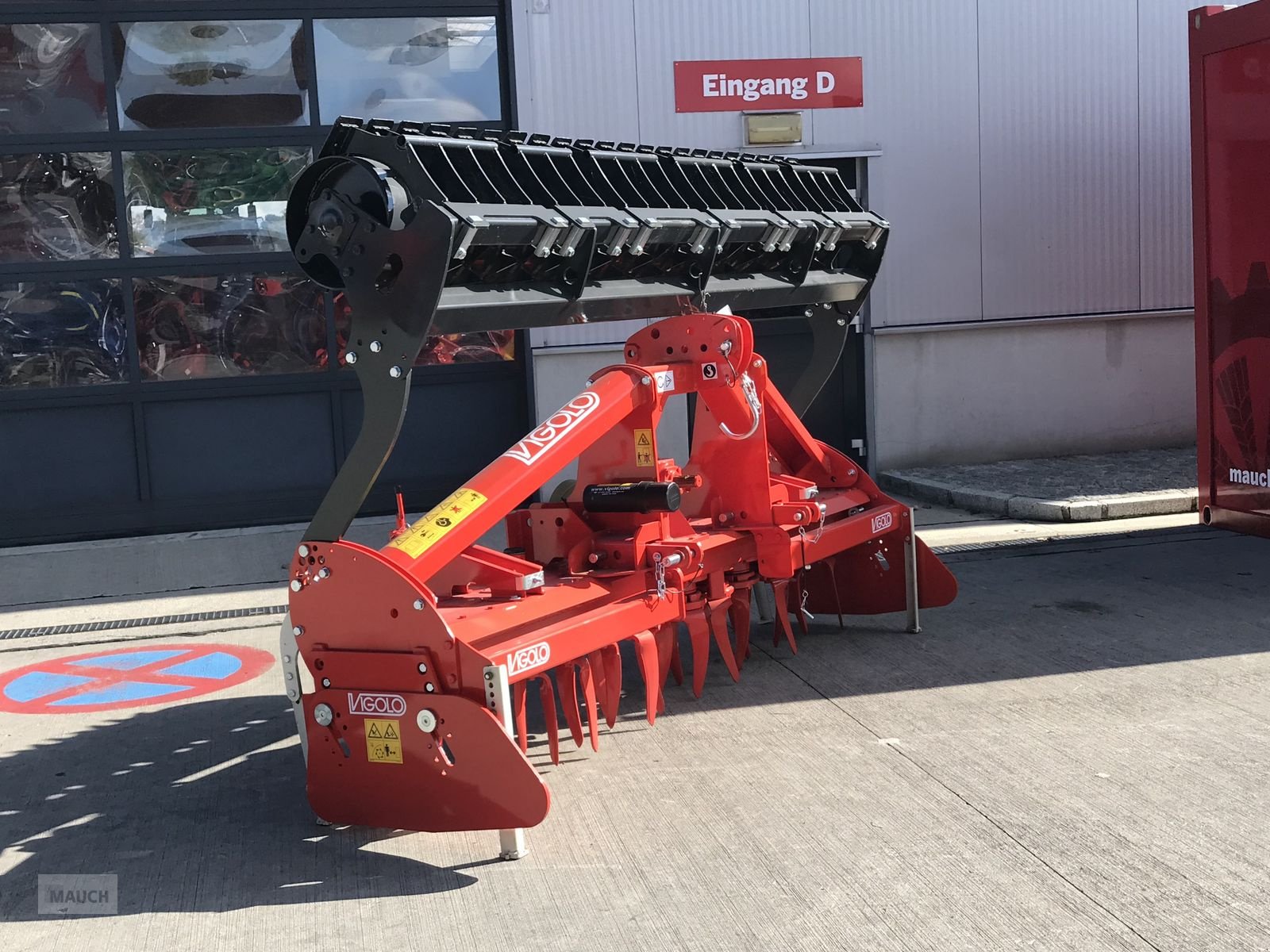 Kreiselegge des Typs Vigolo VX 300 mit Packerwalze, Neumaschine in Burgkirchen (Bild 9)