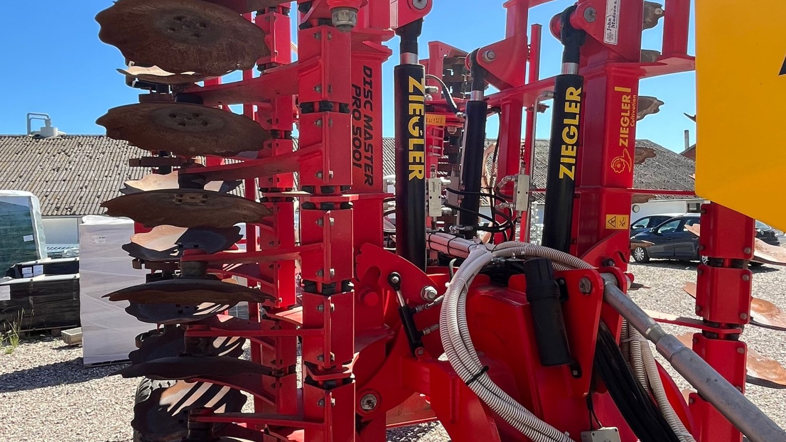 Kreiselegge des Typs Ziegler Disc Master 5001 pro Disc master pro 5001, Gebrauchtmaschine in Glamsbjerg (Bild 8)