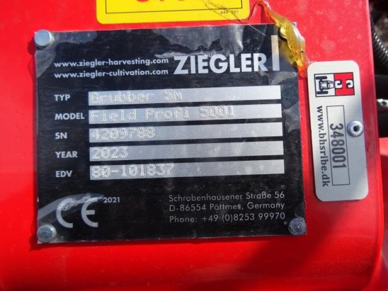 Kreiselegge типа Ziegler FIELD PROFI 5001, Gebrauchtmaschine в Ribe (Фотография 5)