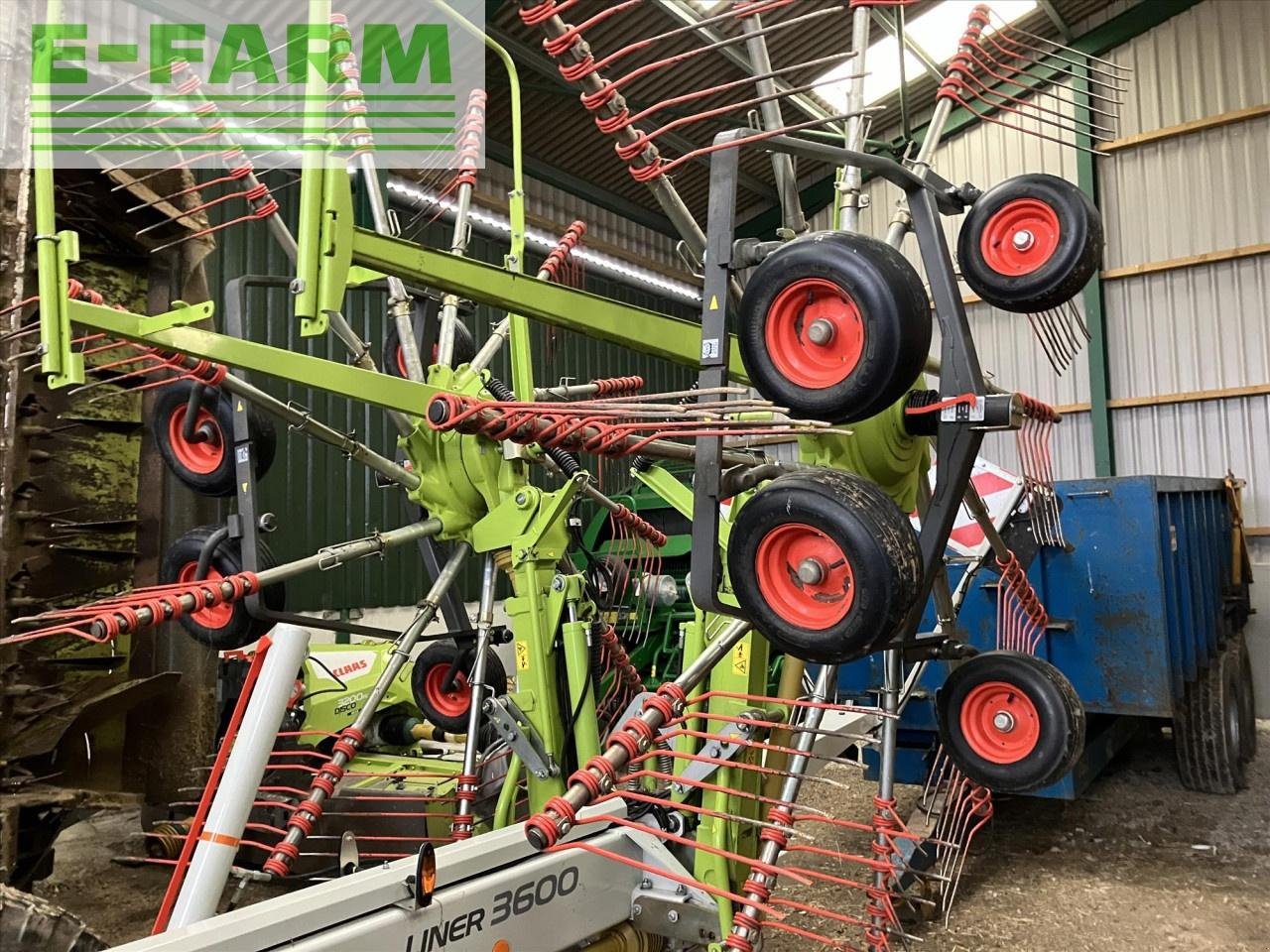 Kreiselheuer des Typs CLAAS 3600 HH, Gebrauchtmaschine in SINDERBY, THIRSK (Bild 2)