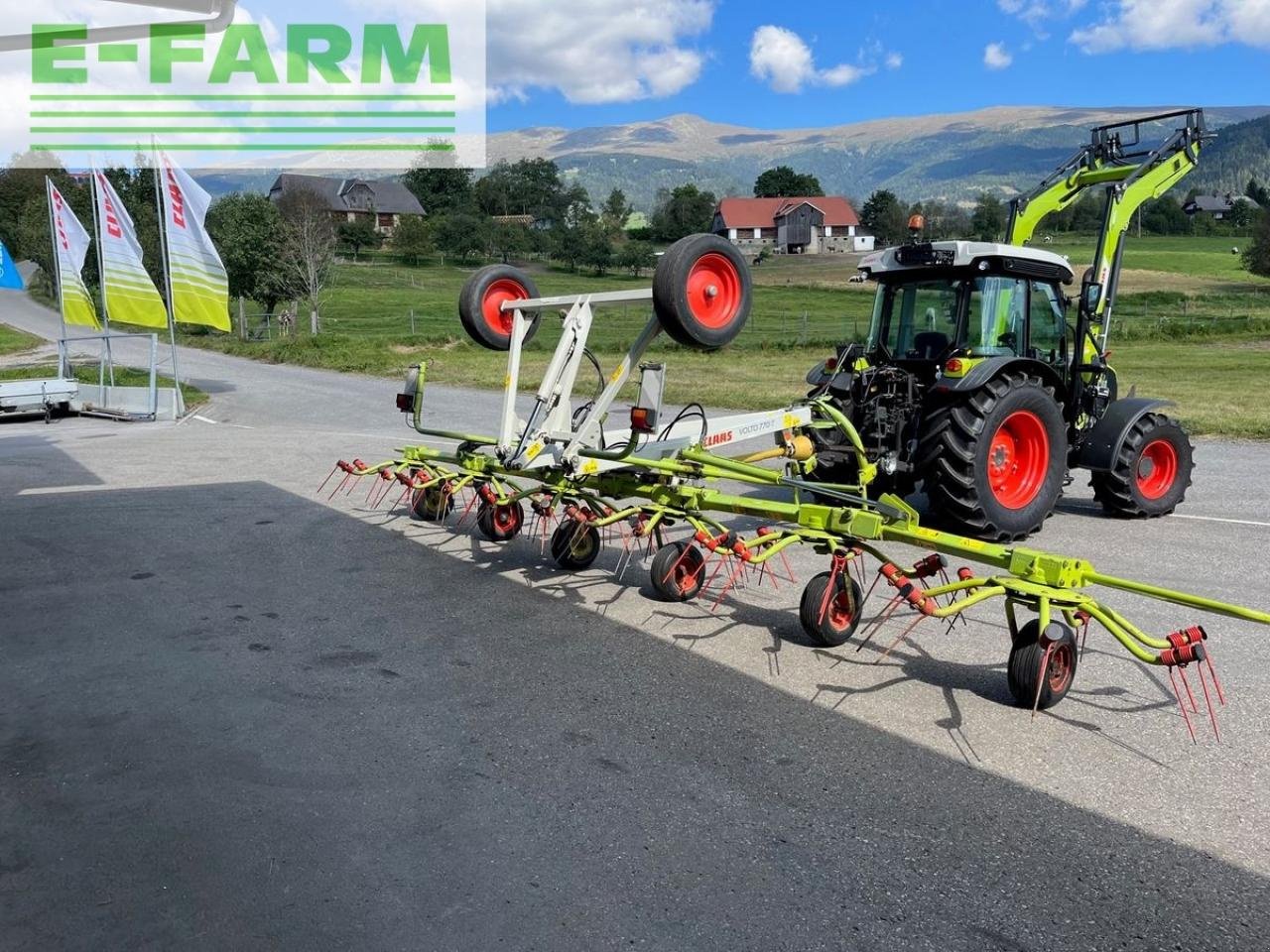 Kreiselheuer typu CLAAS claas volto 770 t, Gebrauchtmaschine w MÜHLEN (Zdjęcie 3)