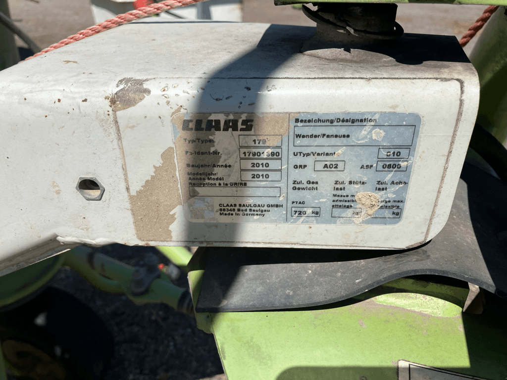 Kreiselheuer от тип CLAAS FANEUSE VOLTO 58, Gebrauchtmaschine в SAINT ANDIOL (Снимка 8)