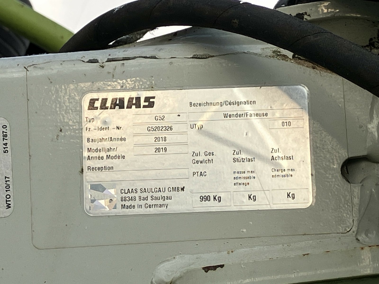 Kreiselheuer of the type CLAAS FANEUSE VOLTO 700, Gebrauchtmaschine in BLENDECQUES (Picture 4)