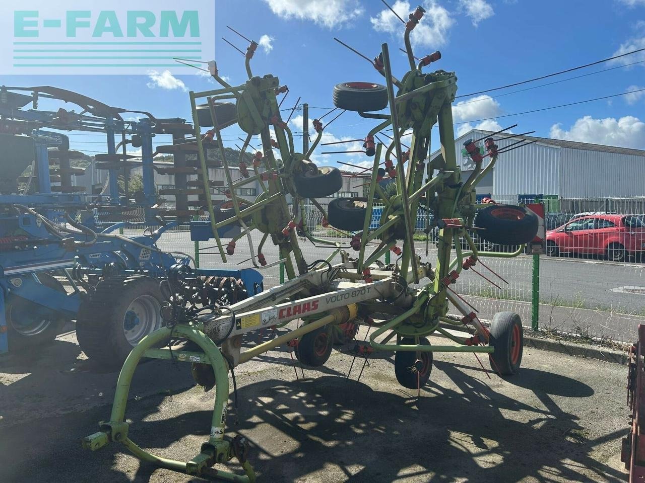 Kreiselheuer del tipo CLAAS faneuse volto 870t, Gebrauchtmaschine en BLENDECQUES (Imagen 9)