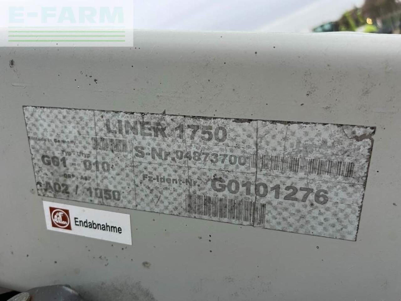 Kreiselheuer of the type CLAAS liner 1750, Gebrauchtmaschine in ag BROEKLAND (Picture 10)