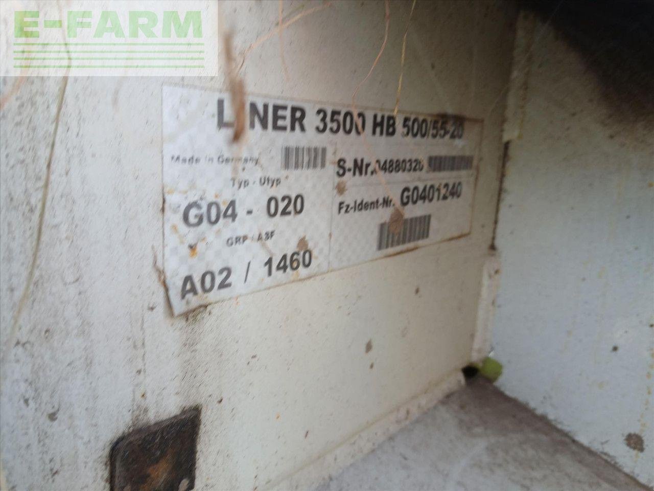 Kreiselheuer typu CLAAS LINER 3500HB, Gebrauchtmaschine v WARTON, CARNFORTH (Obrázek 2)