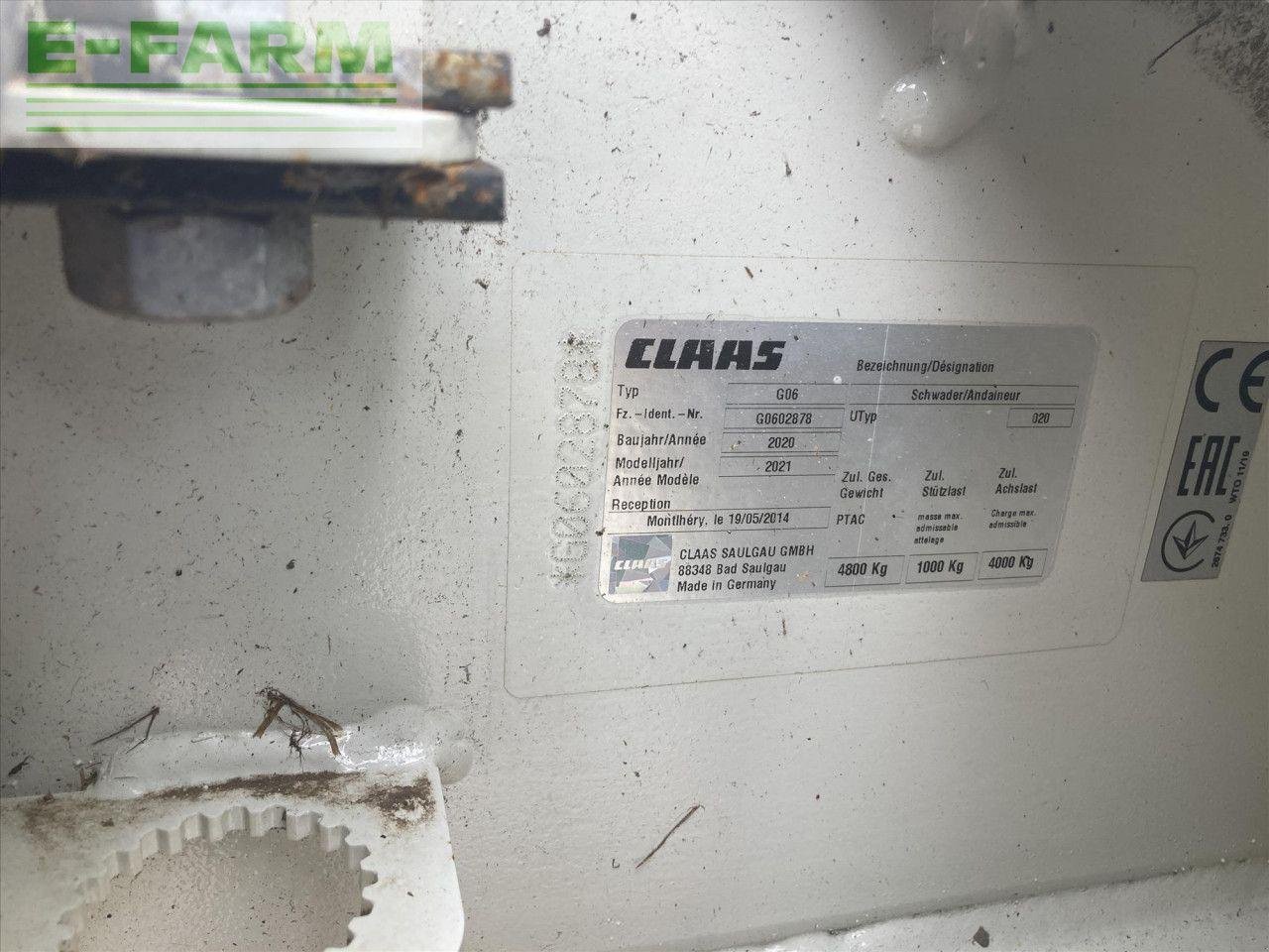 Kreiselheuer of the type CLAAS LINER 3600 HH, Gebrauchtmaschine in WILBERFOSS, YORK (Picture 4)