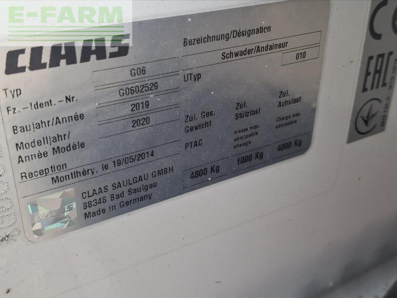 Kreiselheuer of the type CLAAS LINER 3600, Gebrauchtmaschine in WARTON, CARNFORTH (Picture 17)