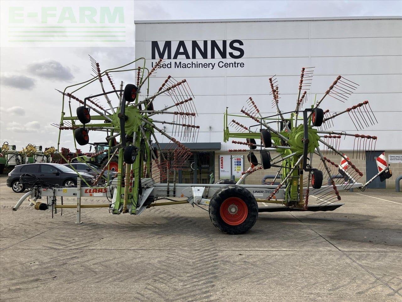 Kreiselheuer типа CLAAS LINER 3600HHV, Gebrauchtmaschine в SUFFOLK (Фотография 8)