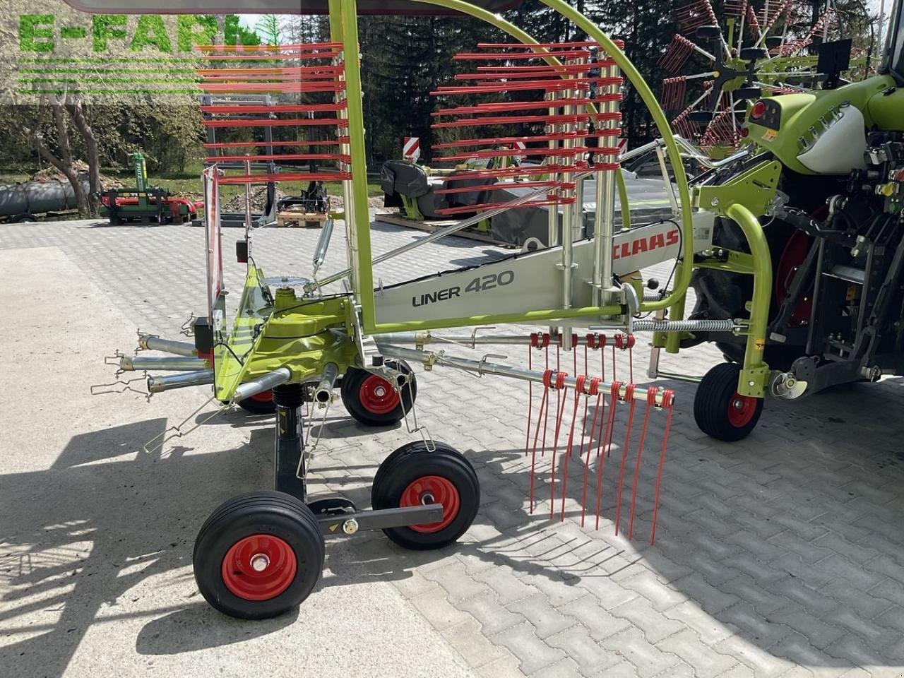 Kreiselheuer Türe ait CLAAS liner 420, Gebrauchtmaschine içinde PUCHBERG AM SCHNEEBERG (resim 1)