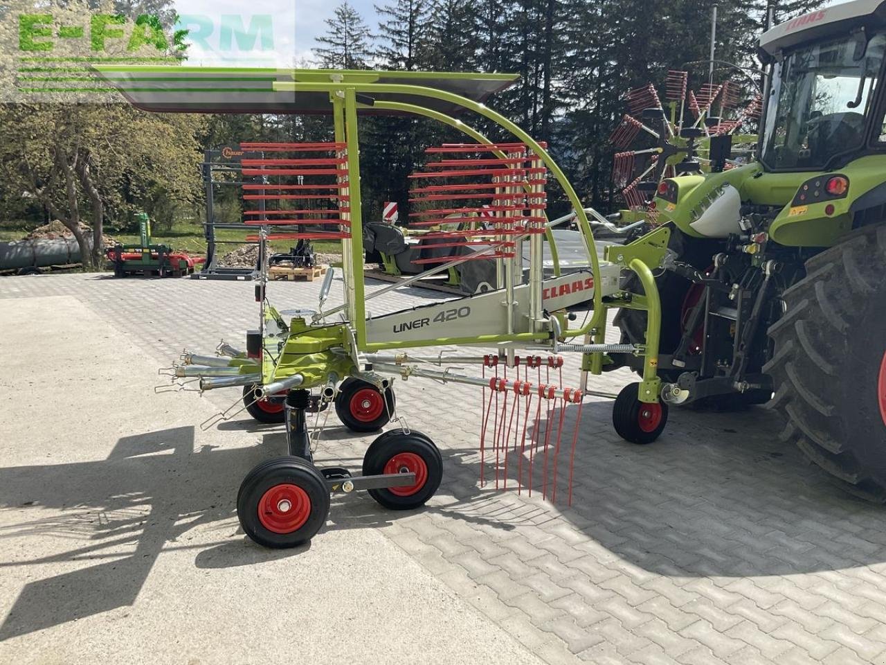 Kreiselheuer Türe ait CLAAS liner 420, Gebrauchtmaschine içinde PUCHBERG AM SCHNEEBERG (resim 2)