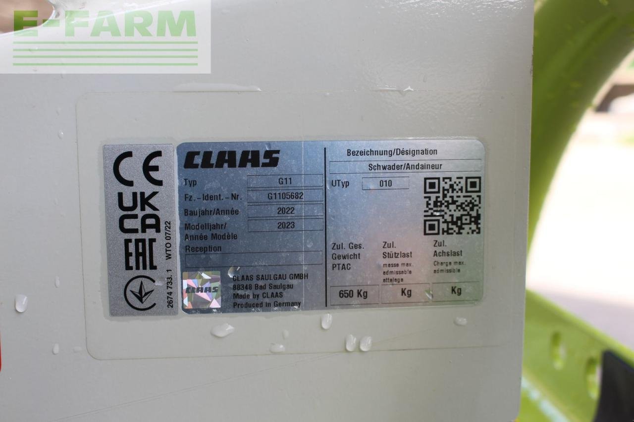 Kreiselheuer del tipo CLAAS liner 420, Gebrauchtmaschine en RANDEGG (Imagen 5)