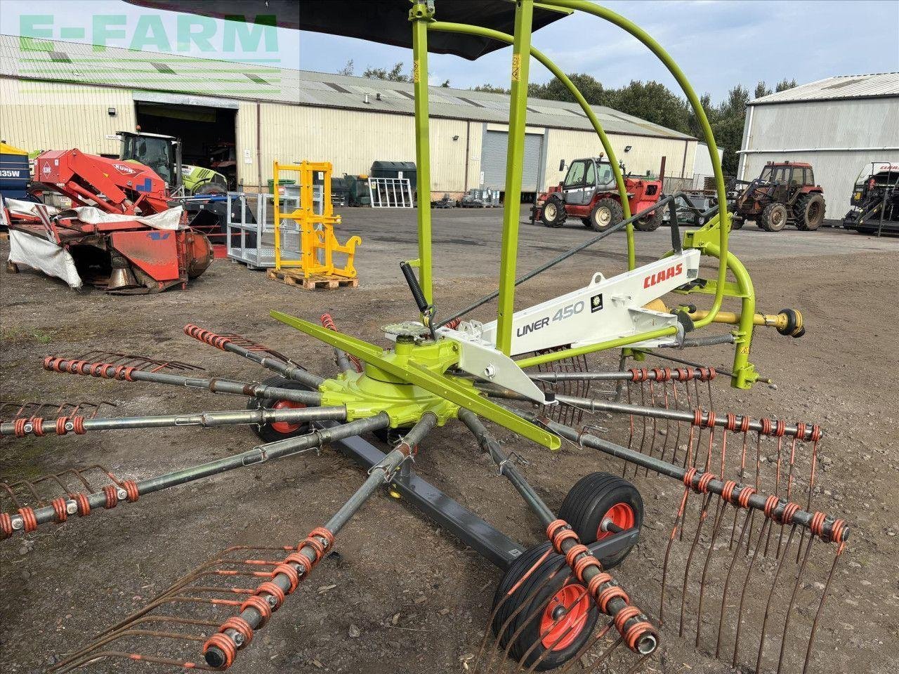 Kreiselheuer typu CLAAS LINER 450, Gebrauchtmaschine v STRATHAVEN (Obrázek 4)