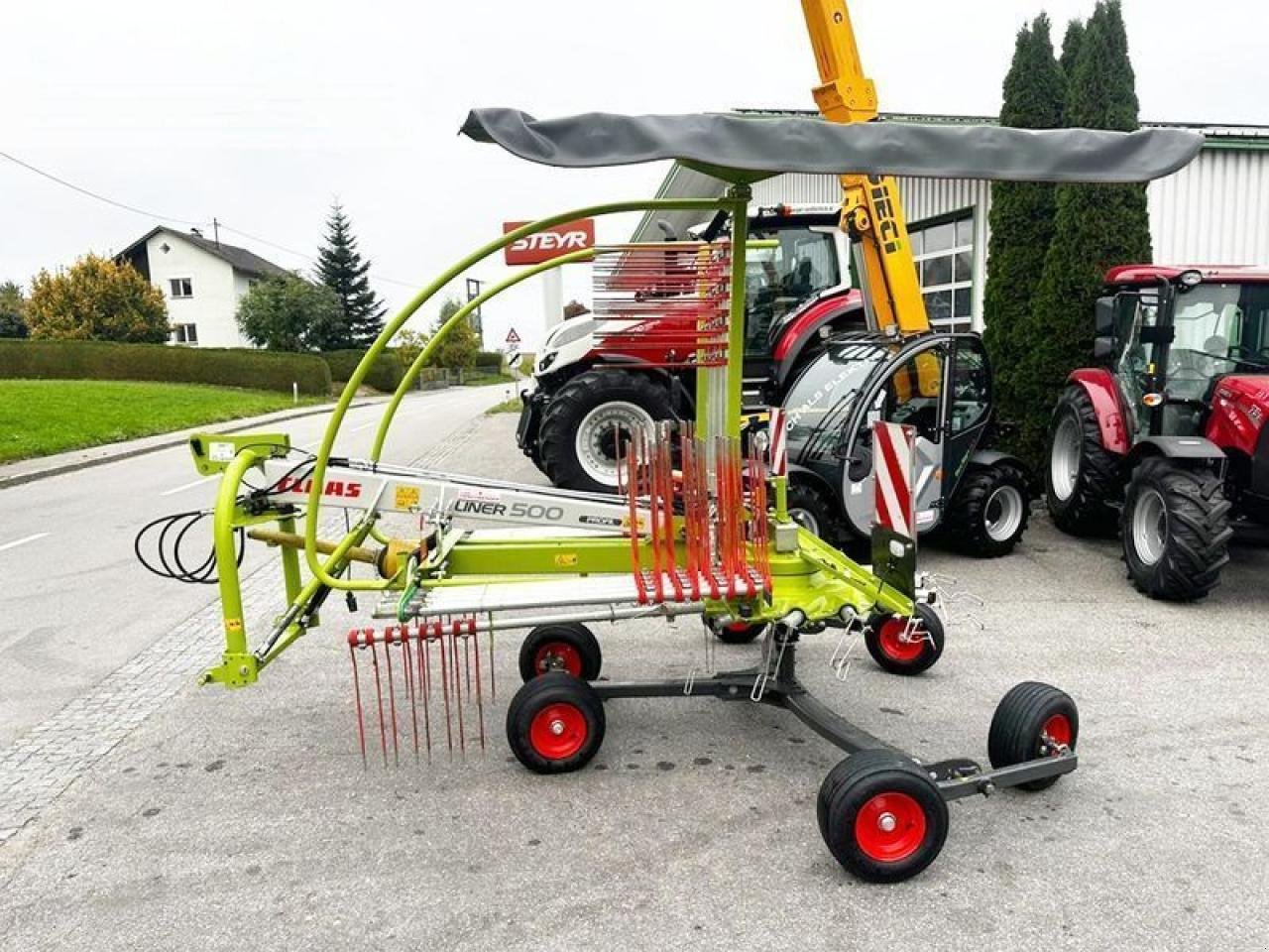 Kreiselheuer des Typs CLAAS liner 500 schwader, Gebrauchtmaschine in SANKT MARIENKIRCHEN BEI SCHÄRDING (Bild 8)