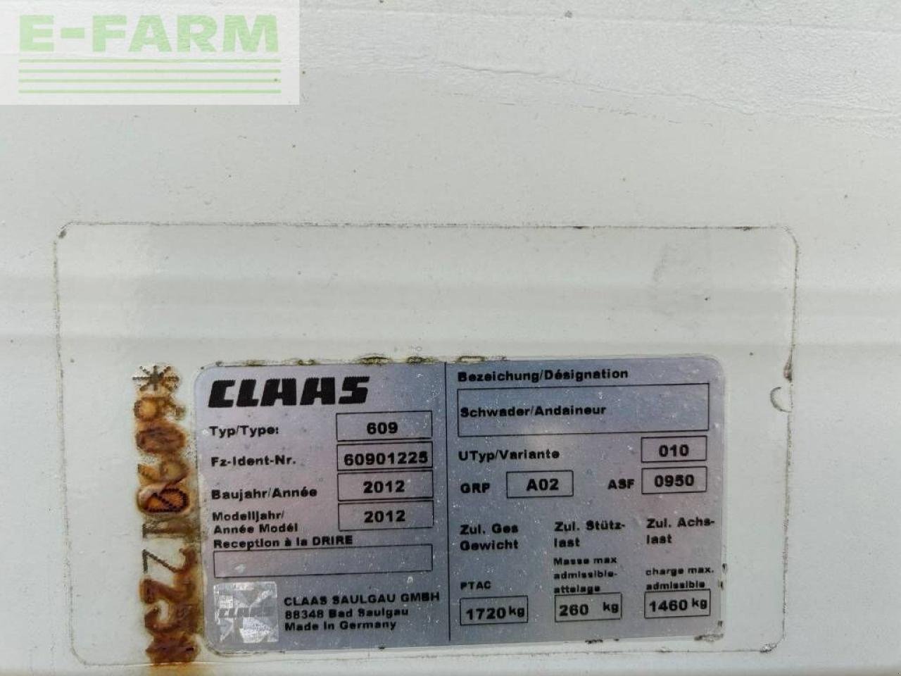 Kreiselheuer от тип CLAAS liner 750, Gebrauchtmaschine в ag BROEKLAND (Снимка 11)