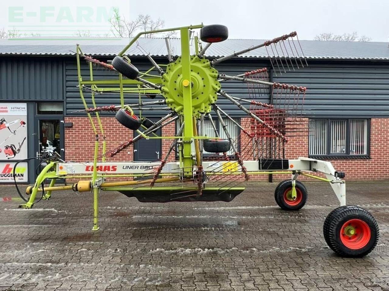 Kreiselheuer van het type CLAAS liner 880 profil, Gebrauchtmaschine in ag BROEKLAND (Foto 2)