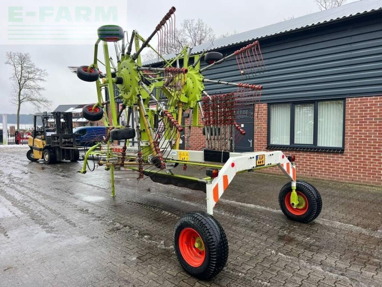 Kreiselheuer van het type CLAAS liner 880 profil, Gebrauchtmaschine in ag BROEKLAND (Foto 3)